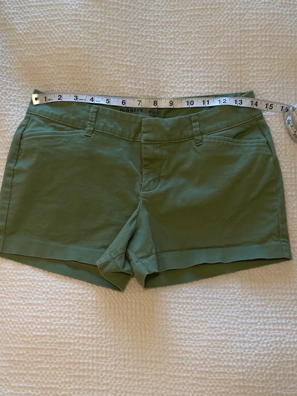 Old Navy | Pixie cut | Olive Green | Size 2